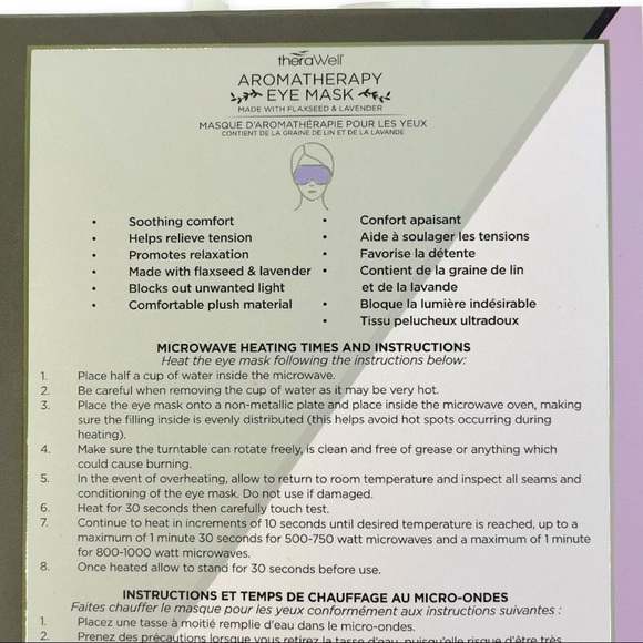 Aromatherapy Relaxation Eye Mask and Candles Bundle - Picture 4 of 10